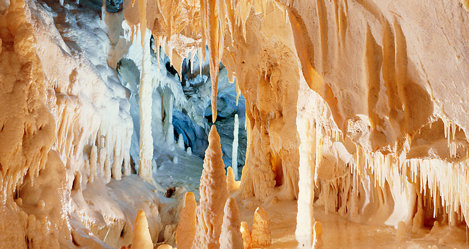 Le Grotte di Frasassi, nelle Marche
